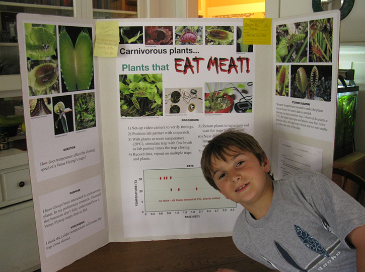 Fifth grade science project… full circle!